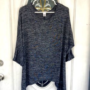 Ultra Teeze heather top
